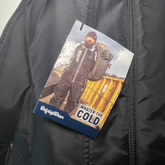 Refrigiwear Insulated Softshell Bib Overalls Men’s - Size Large - Picture 10 of 10